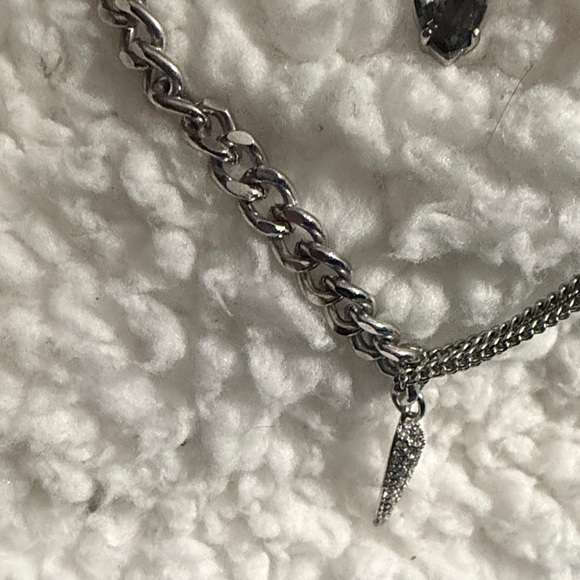 Stella & Dot Silver Layered Necklace - Picture 5 of 15